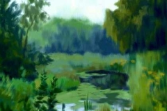 5. Пейзаж (холст, масло)