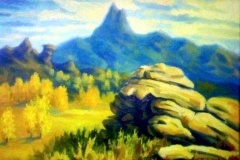 8. Пейзаж (холст, масло)