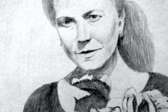 15. Портрет рисунок (бумага, карандаш)
